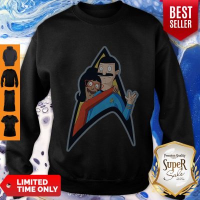 Nice Bob's Burgers Family Srar Trek Sweatshirt