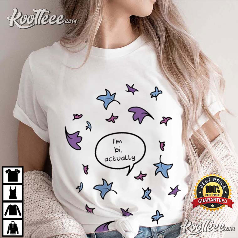 Nick Nelson I’m Bi Actually Heartstopper T-shirt