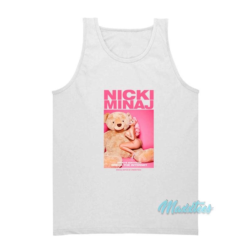 Nicki Minaj Nicki's Birthday Break The Internet Tank Top