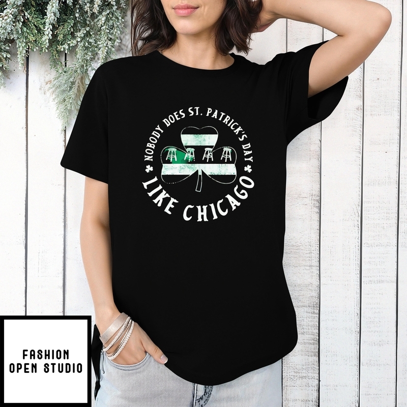 Nobody Does St. Patrick’s Day Like Chicago Shamrock T-shirt