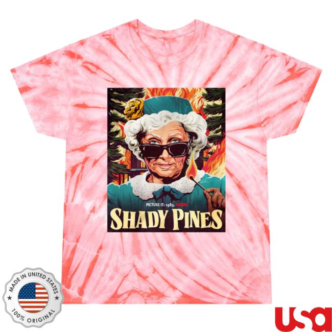 Nordacious Merch Store Shady Pines – Tie-dye Tee, Cyclone