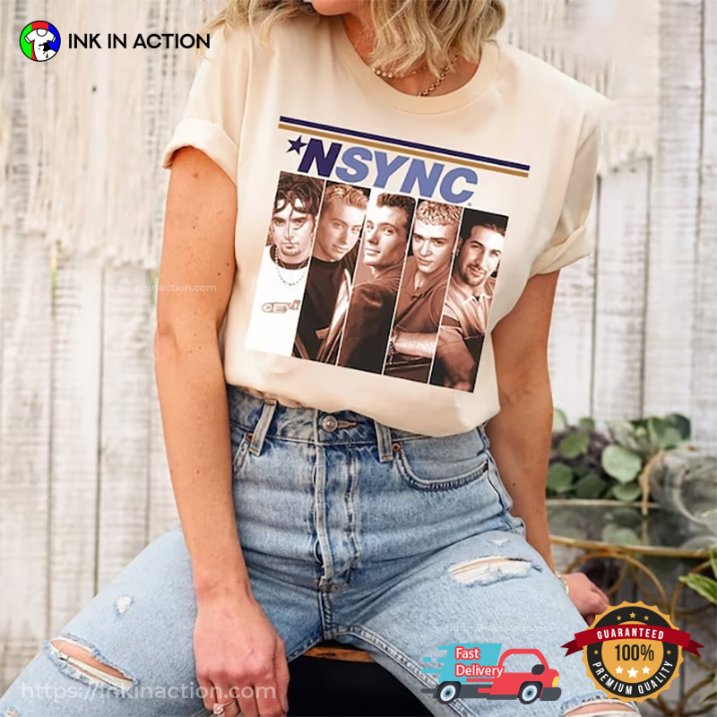 Nsync 90’s, Nsync Eras Boy Band Shirt
