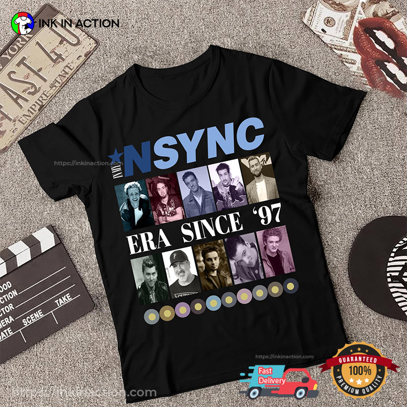 Nsync Era Since ’97 Classic Band T-shirt