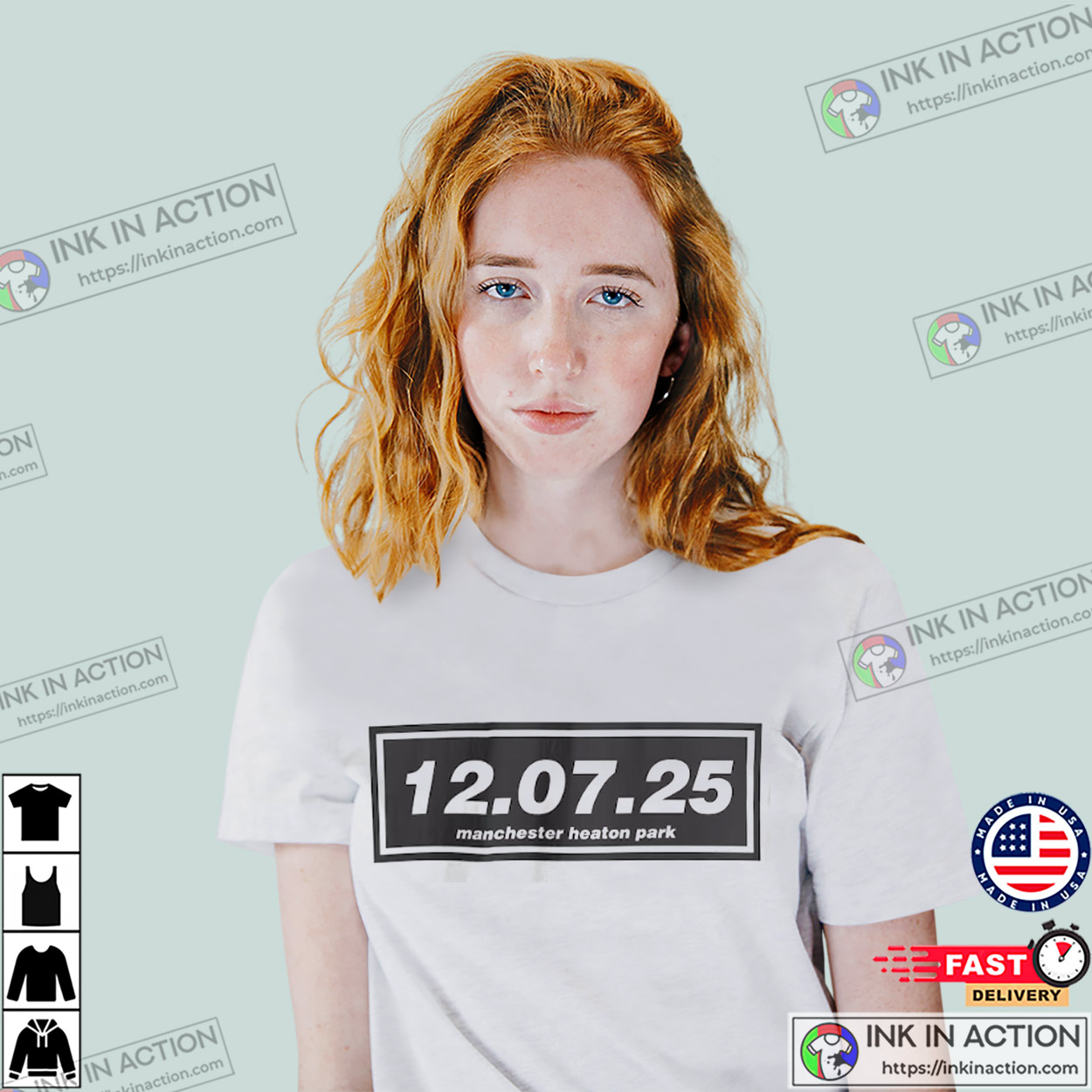 Oasis Live’25 12.07.25 Manchester Oasis Tour T-shirt