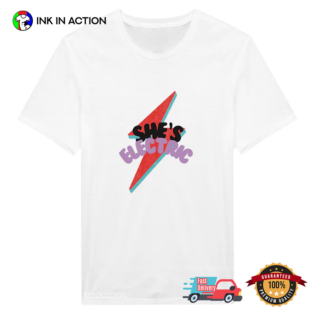 Oasis She’s Electric Concert 2025 T-shirt