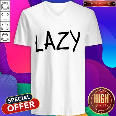Official Lazy Women's Loose Fit V-neck