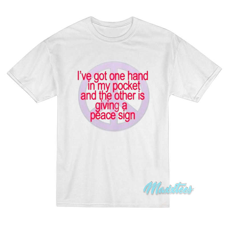 Olivia Rodrigo I've Got One Hand In My Pocket T-shirt