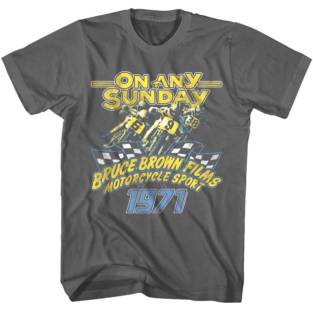 On Any Sunday Motorcycle Racers 1971 Men's T Shirt