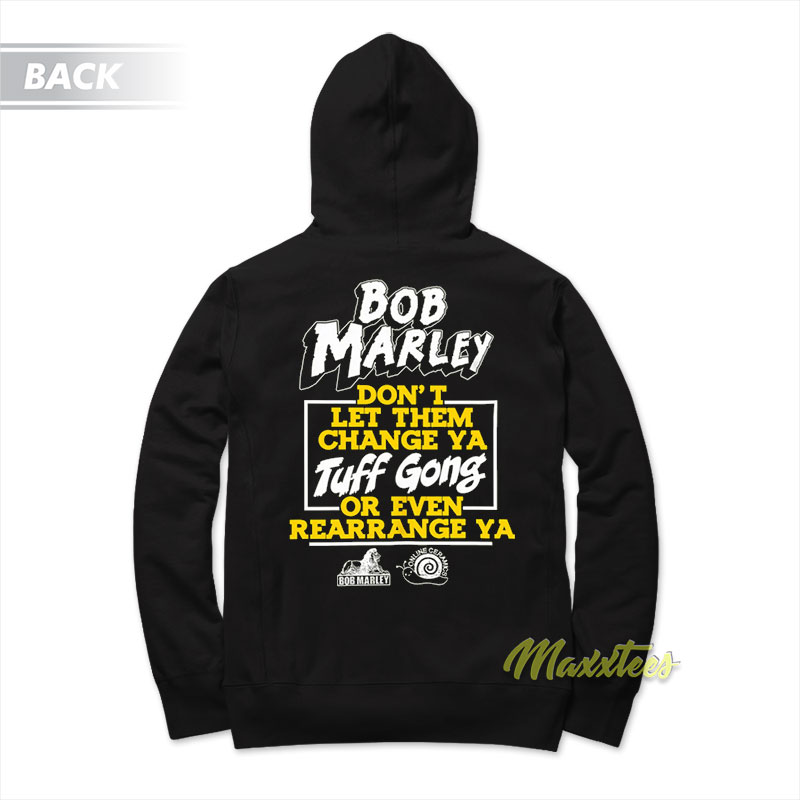 Online Ceramics Bob Marley Don't Let Them Change Hoodie