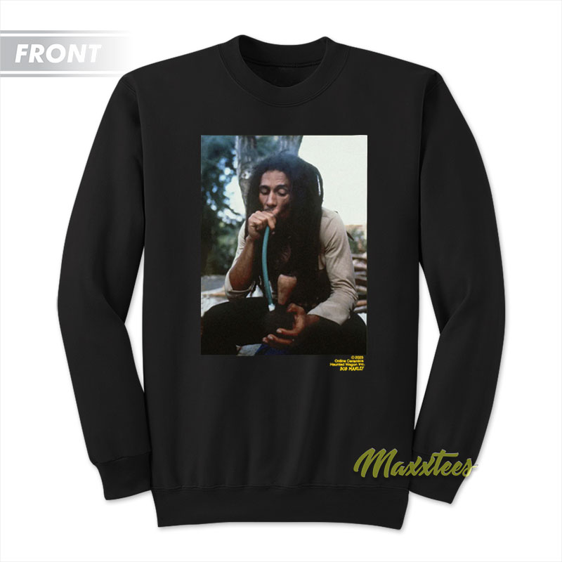 Online Ceramics Bob Marley Don't Let Them Change Sweatshirt
