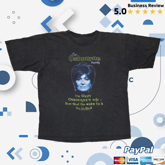 Ozzy Osbourne The Osbourne Family 2002 I’m Osbourne’s Wife All Sport