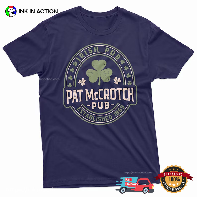 Pat Mccrotch Pub Retro St Patrick’s Day Shirt