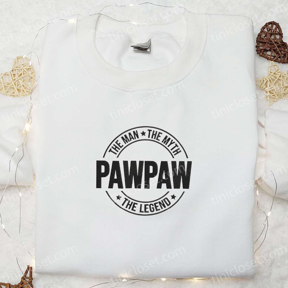 Paw Paw Father’s Day Embroidered Shirt