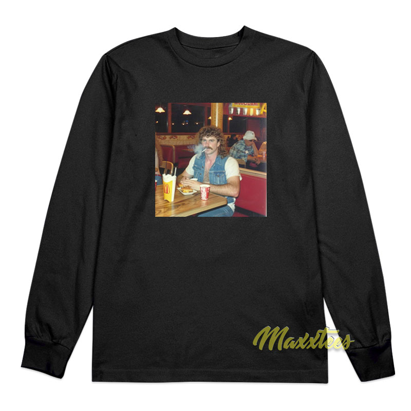 Peak Male Specimen At Mcdonald's 1989 Long Sleeve Shirt