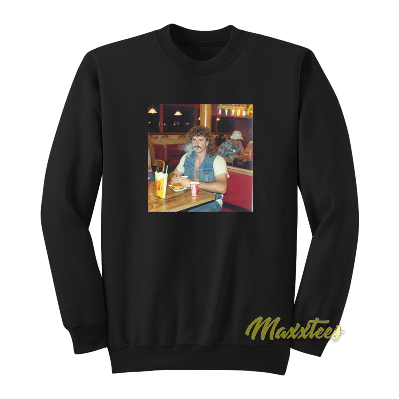 Peak Male Specimen At Mcdonald's 1989 Sweatshirt