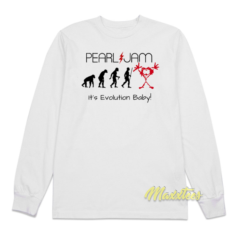 Pearl Jam It's Evolution Baby Long Sleeve Shirt