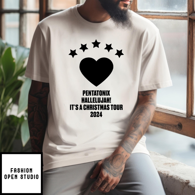 Pentatonix Hallelujah It’s A Christmas Tour 2024 T-shirt