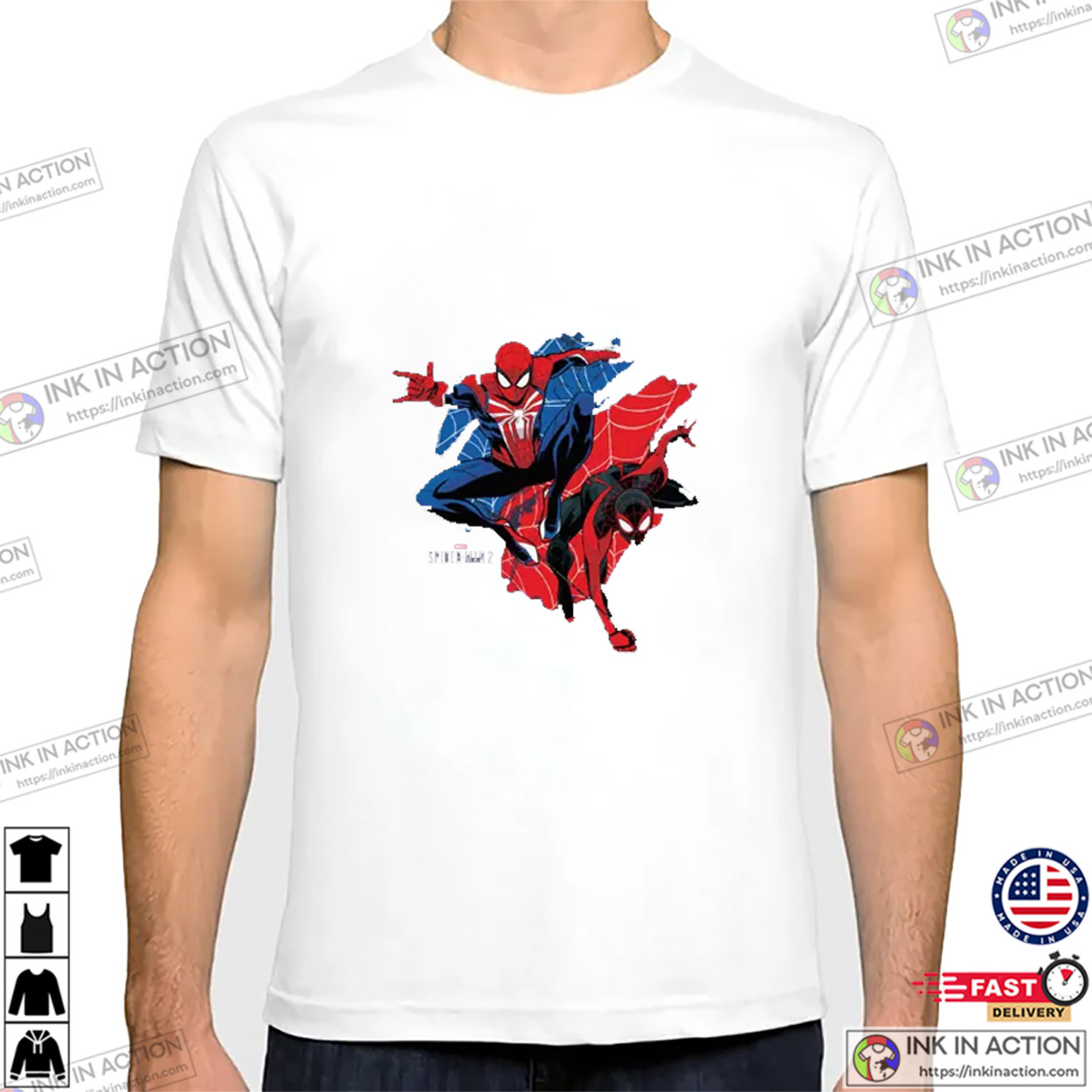 Peter Parker & Miles Morales Spider-man 2 Shirt