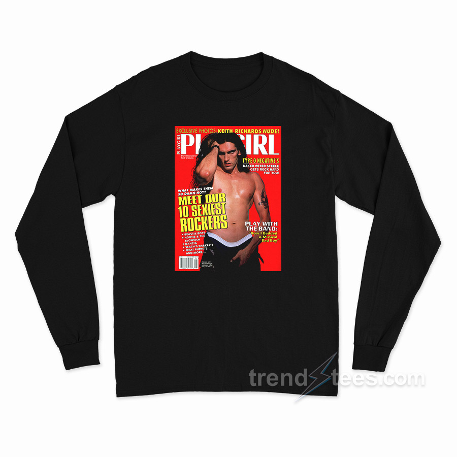 Peter Steele Rockstar Cover Type O Negative's Long Sleeve Shirt