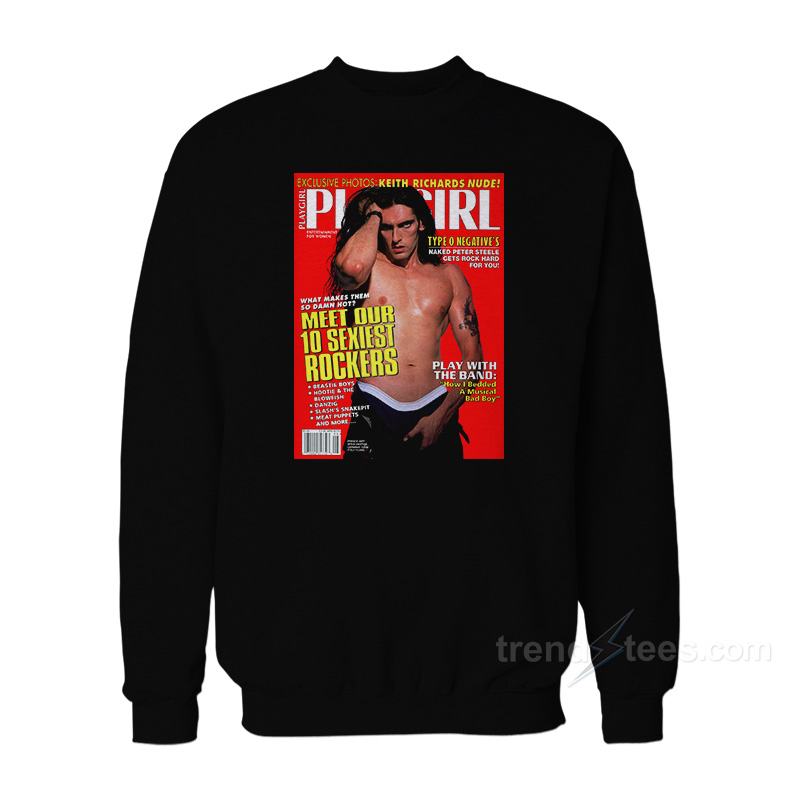 Peter Steele Rockstar Cover Type O Negative's Sweatshirt