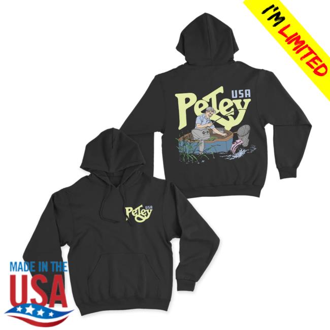 Petey’s Website Merch Store Fishing Hoodie