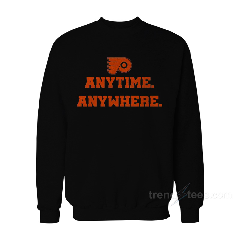 Philadelphia Flyers Anytime Anywhere Sweatshirt For Women's Or Men's