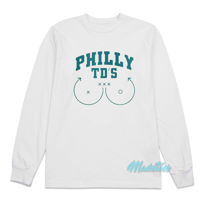 Philly Td's Boob Long Sleeve Shirt