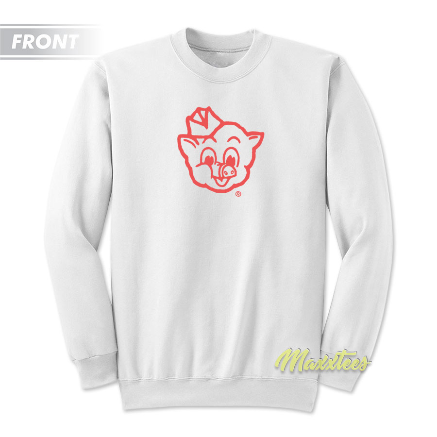 Piggly Wiggly I'm Big On The Pig Sweatshirt