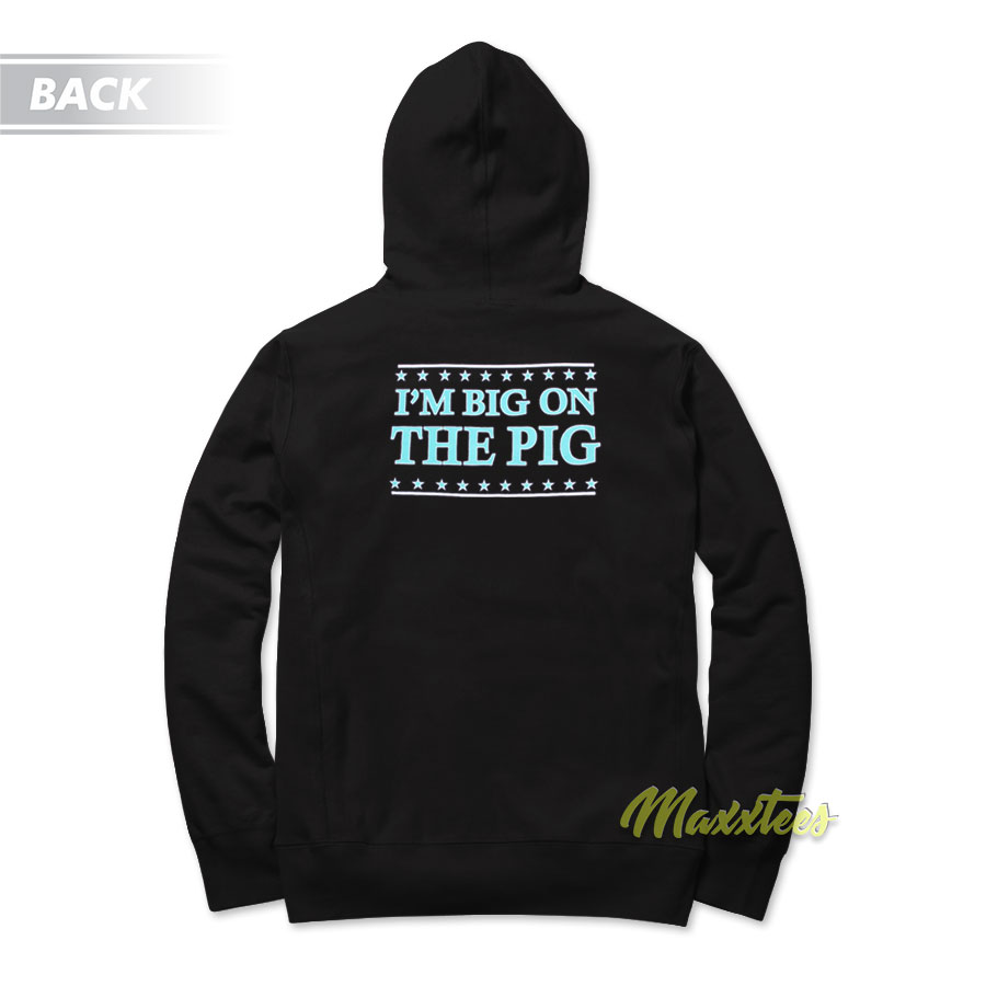 Piggly Wiggly I'm Big On The Pig Vintage Hoodie