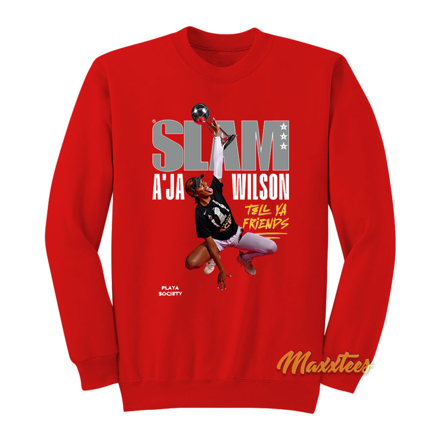 Playa Society X Slam A'ja Wilson Sweatshirt
