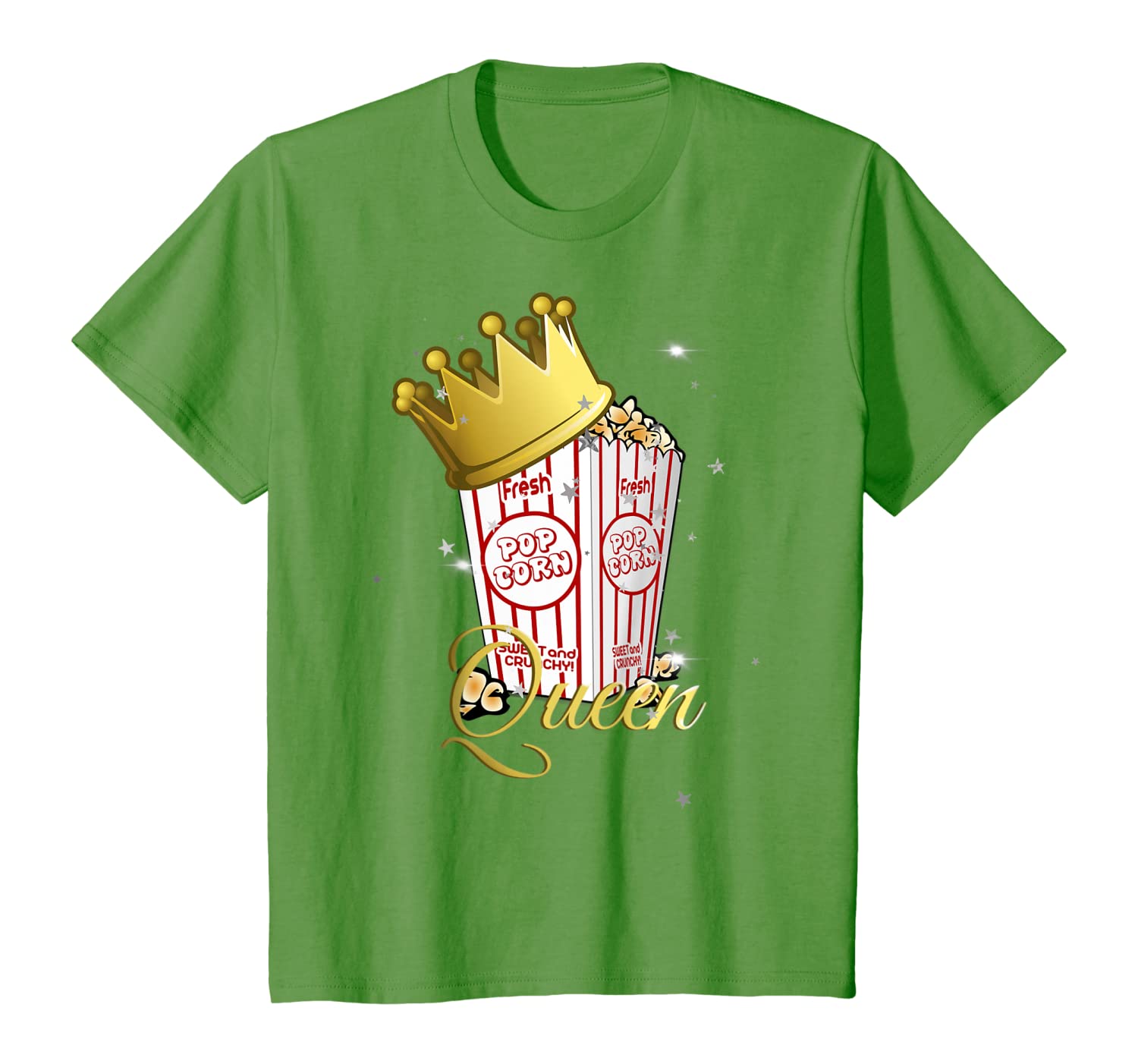 Popcorn Popcorn Costume Women Popcorn Queens T Shirt
