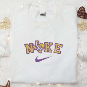 Prairie View A&m Panthers X Nike Embroidered Shirt, Ncaa Sports Embroidered Hoodie, Best Gift Idea