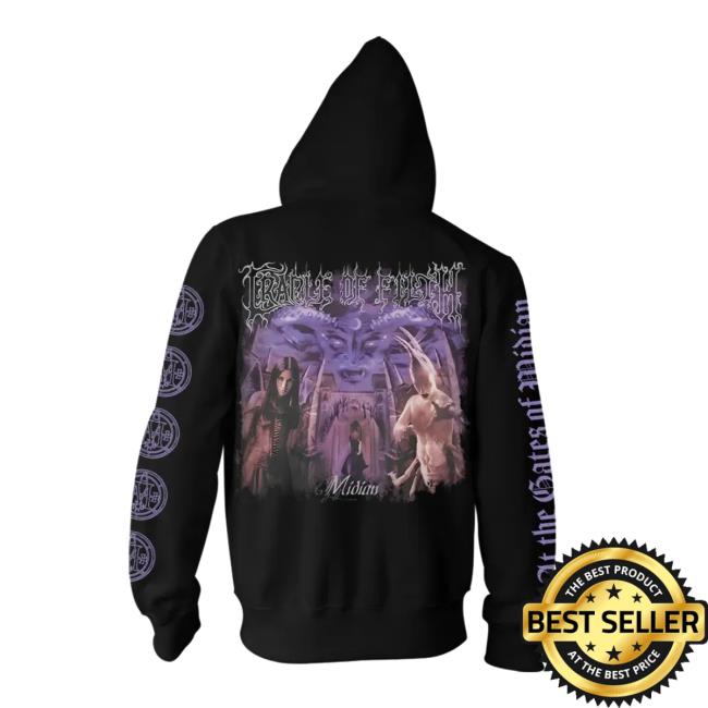 Probitymerch Store Cradle Of Filth – Midian – Zip Hood