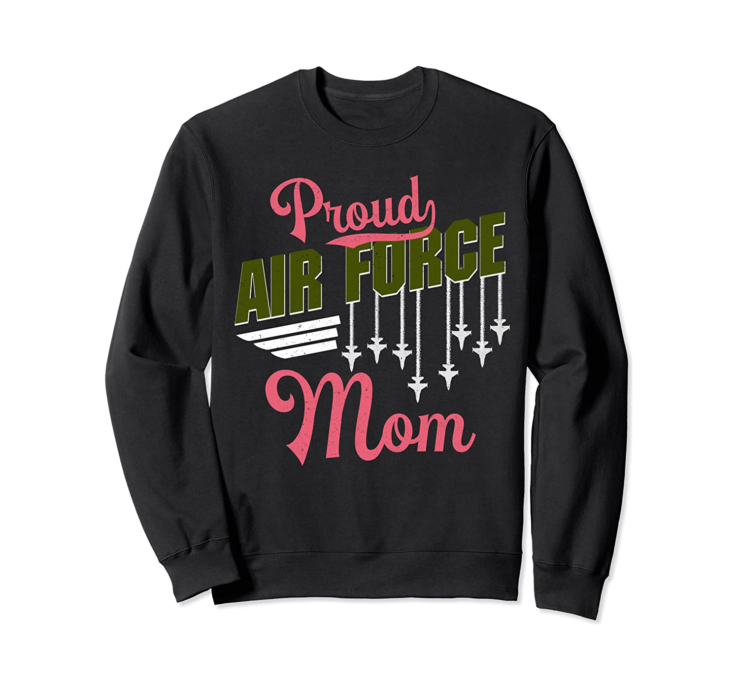 proud air force mom sweatshirt