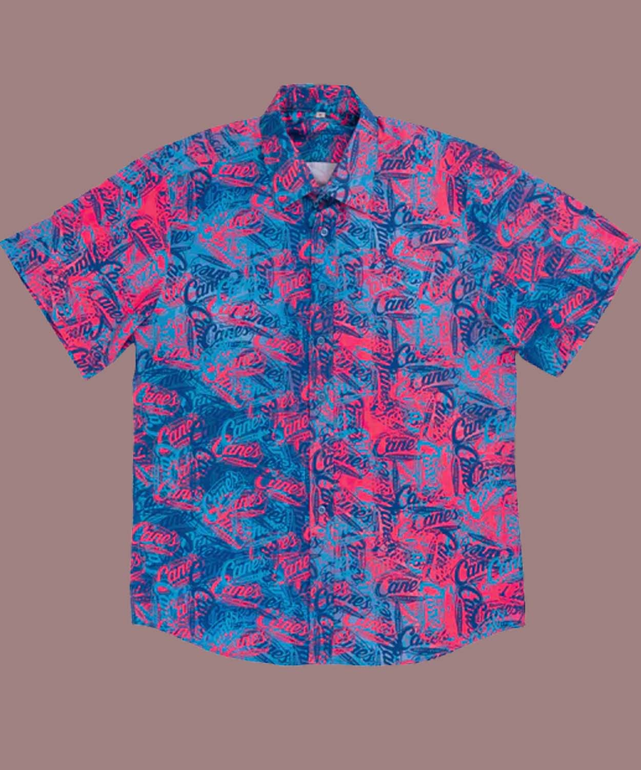 Raising Cane’s Gear Merch Vibrant Logo Button Down Shirt