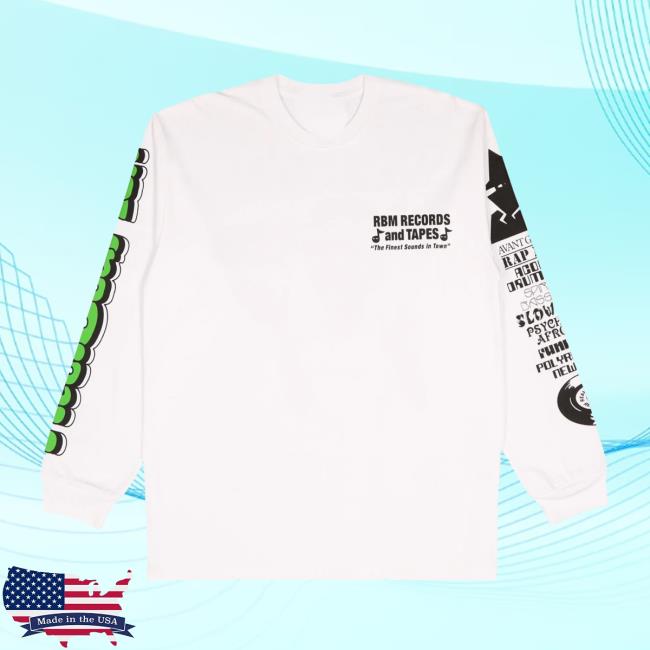 Real Bad Man Merch Records & Tapes Ls Tee