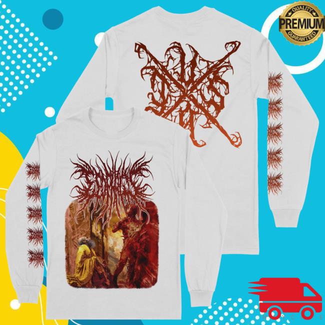 Reality Fade Merch Esophagus ‘inglorious Beings’ White Long Sleeve