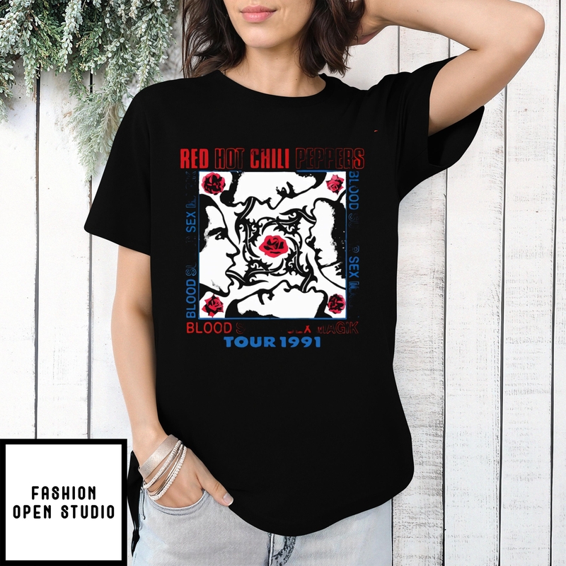 Red Hot Chili Peppers – Blood Sugar Sex Magik 1991 Tour T-shirt