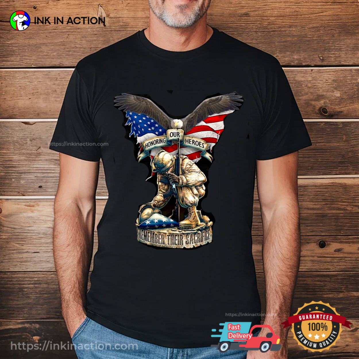 Remember Their Sacrifice Men’s Fourth Of July Shirt