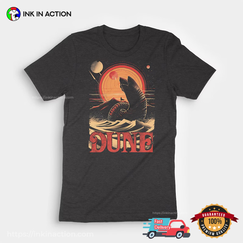 Retro Sand Worms Of Dune And Muad’dib Shirt