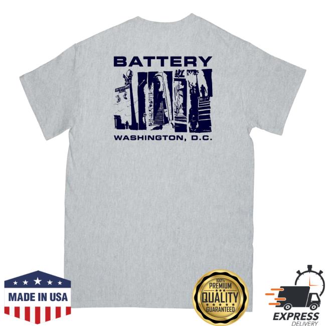 Revhq Merch Battery Washington, D.c. – T-shirt