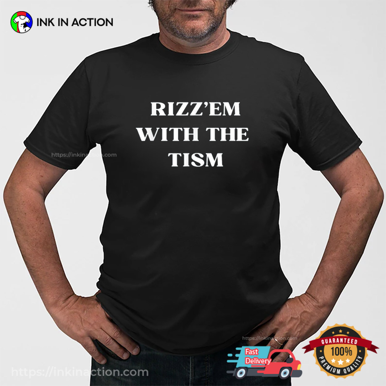Rizz’em With The Tism Funny Tee