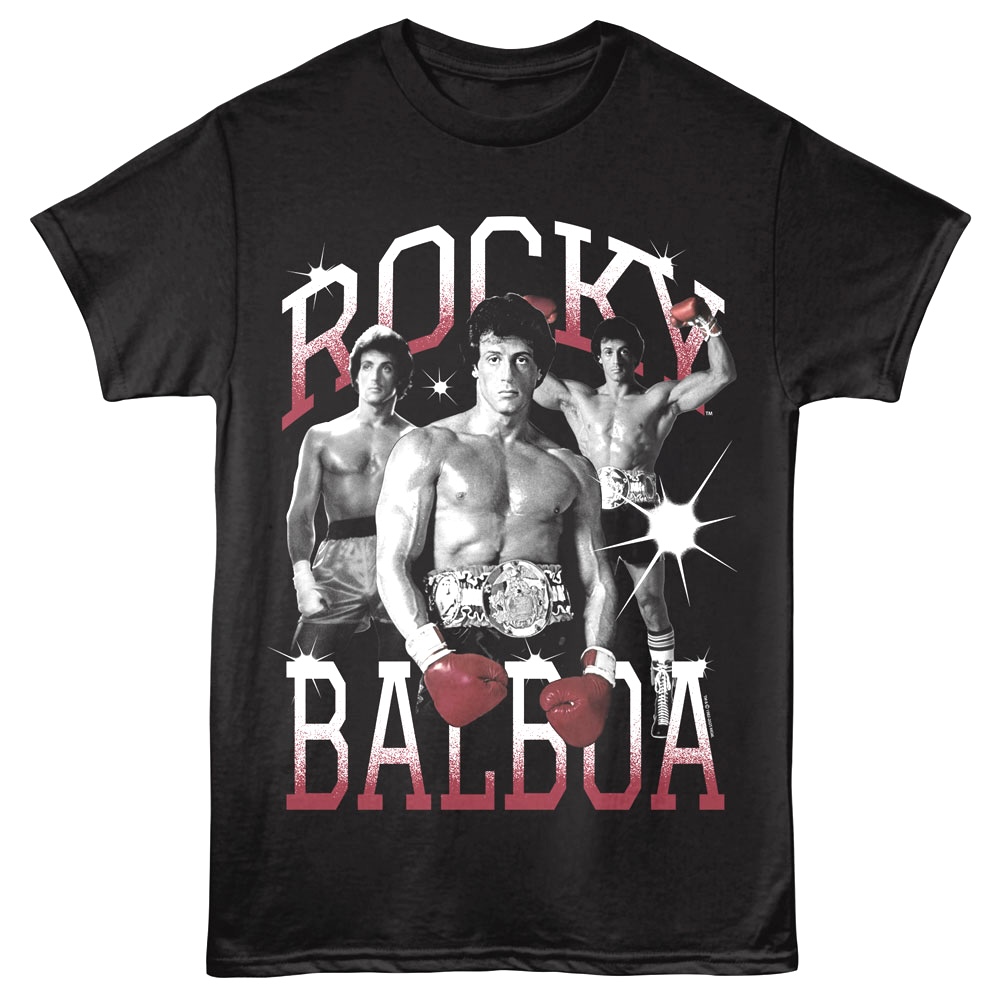Rocky Balboa Triple Threat Men's T Shirt