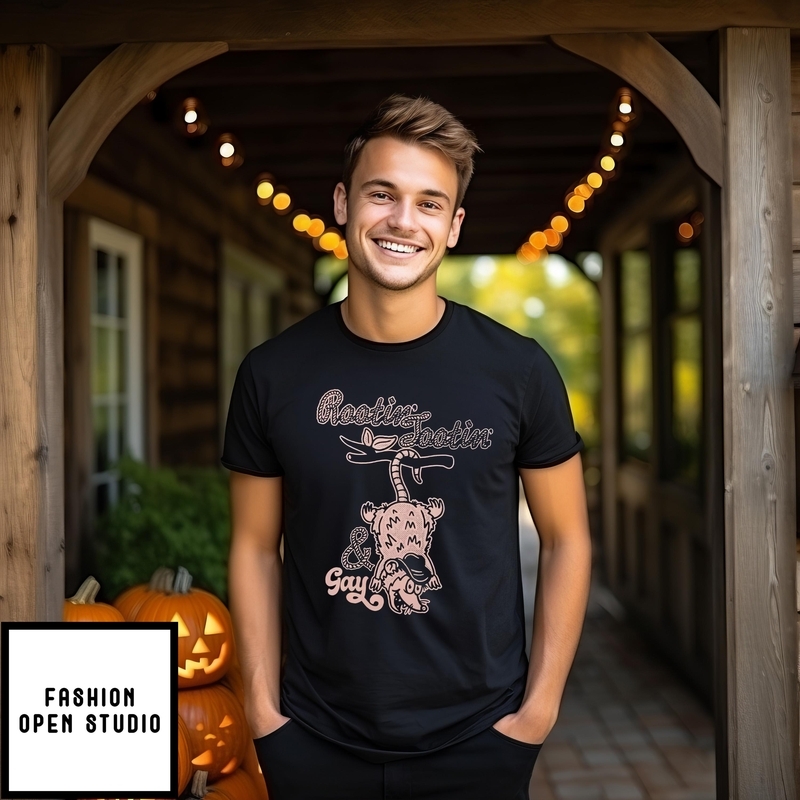 Rootin’ Tootin’ & Gay Possum Animal T-shirt