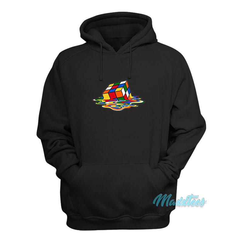 Rubik's Cube Melting Sheldon Cooper Hoodie