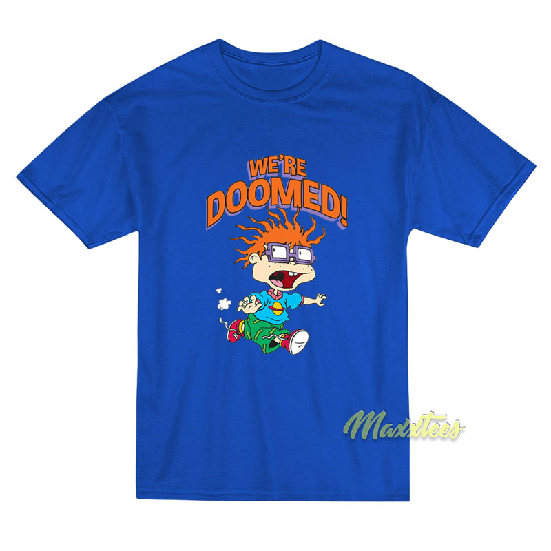 Rugrats Chuckie We're Doomed T-shirt