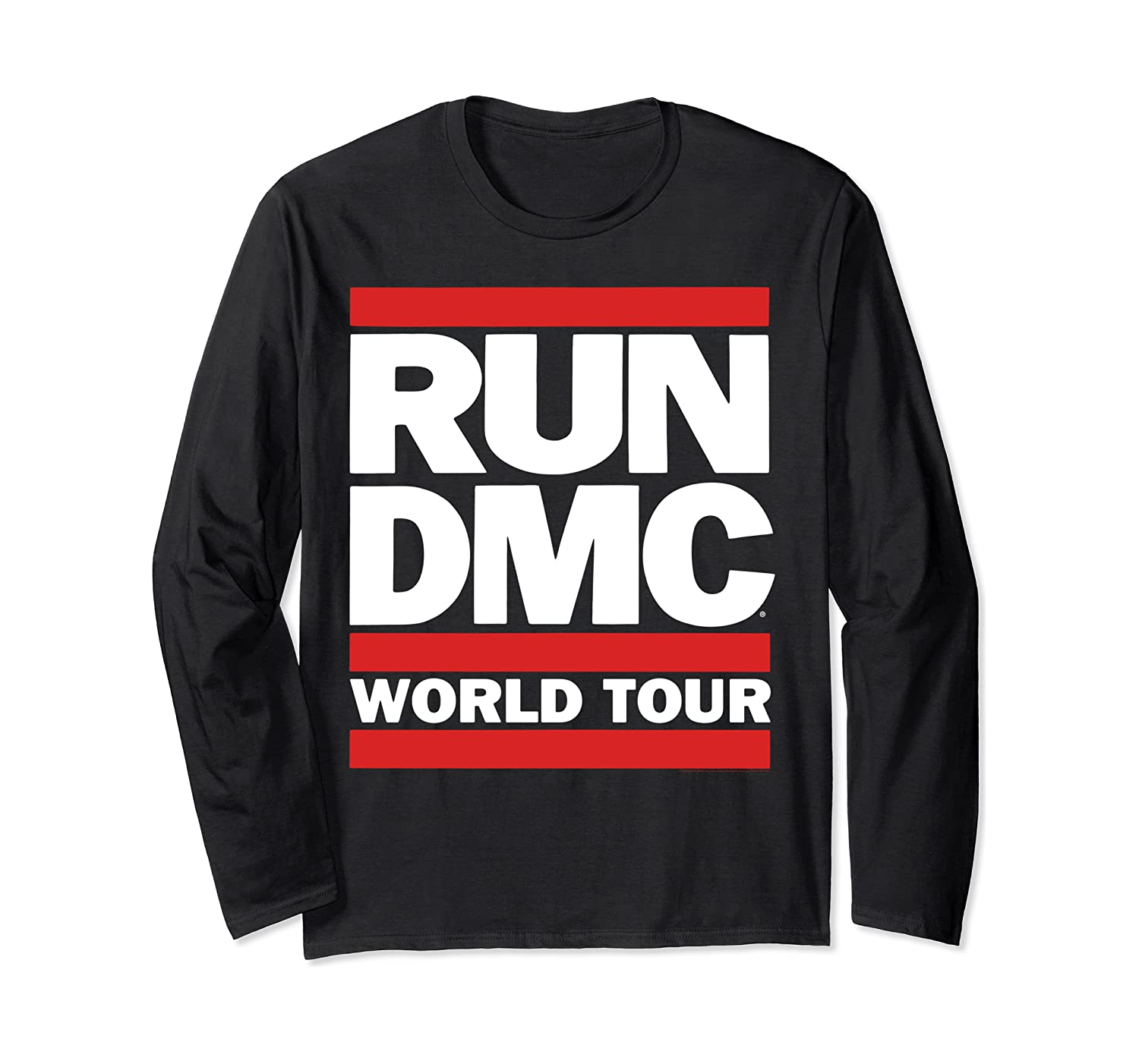 Run Dmc Official World Tour Logo Long Sleeve Shirt