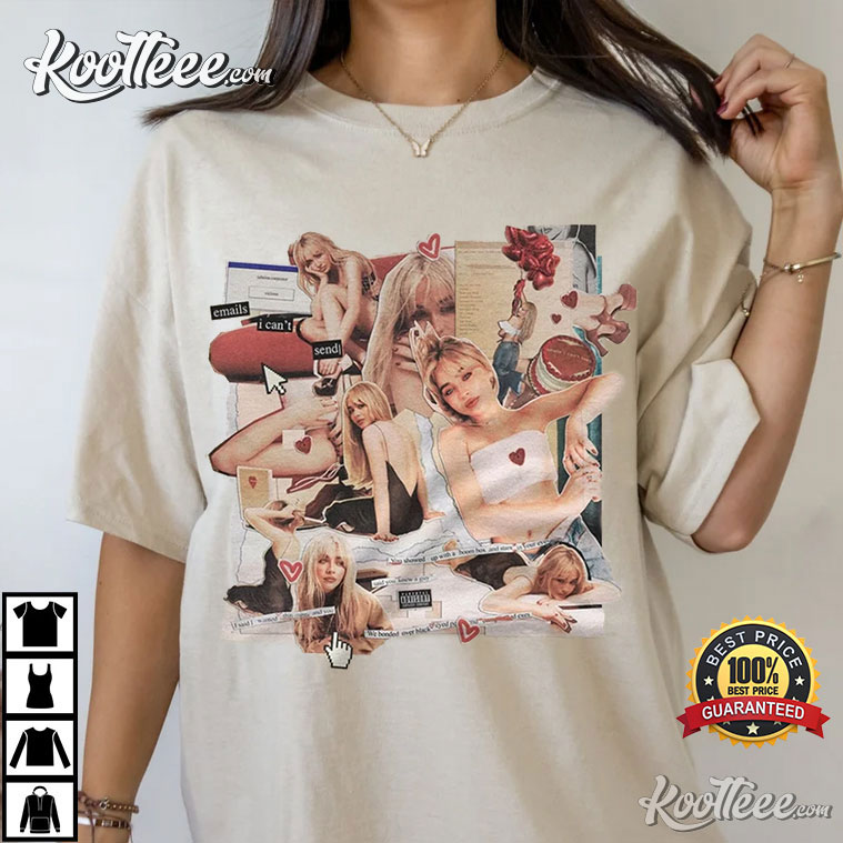 Sabrina Carpenter Emails I Can’t Send Tour 2023 Best T-shirt