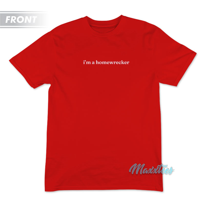Sabrina Carpenter Homewrecker I'm A Slut T-shirt