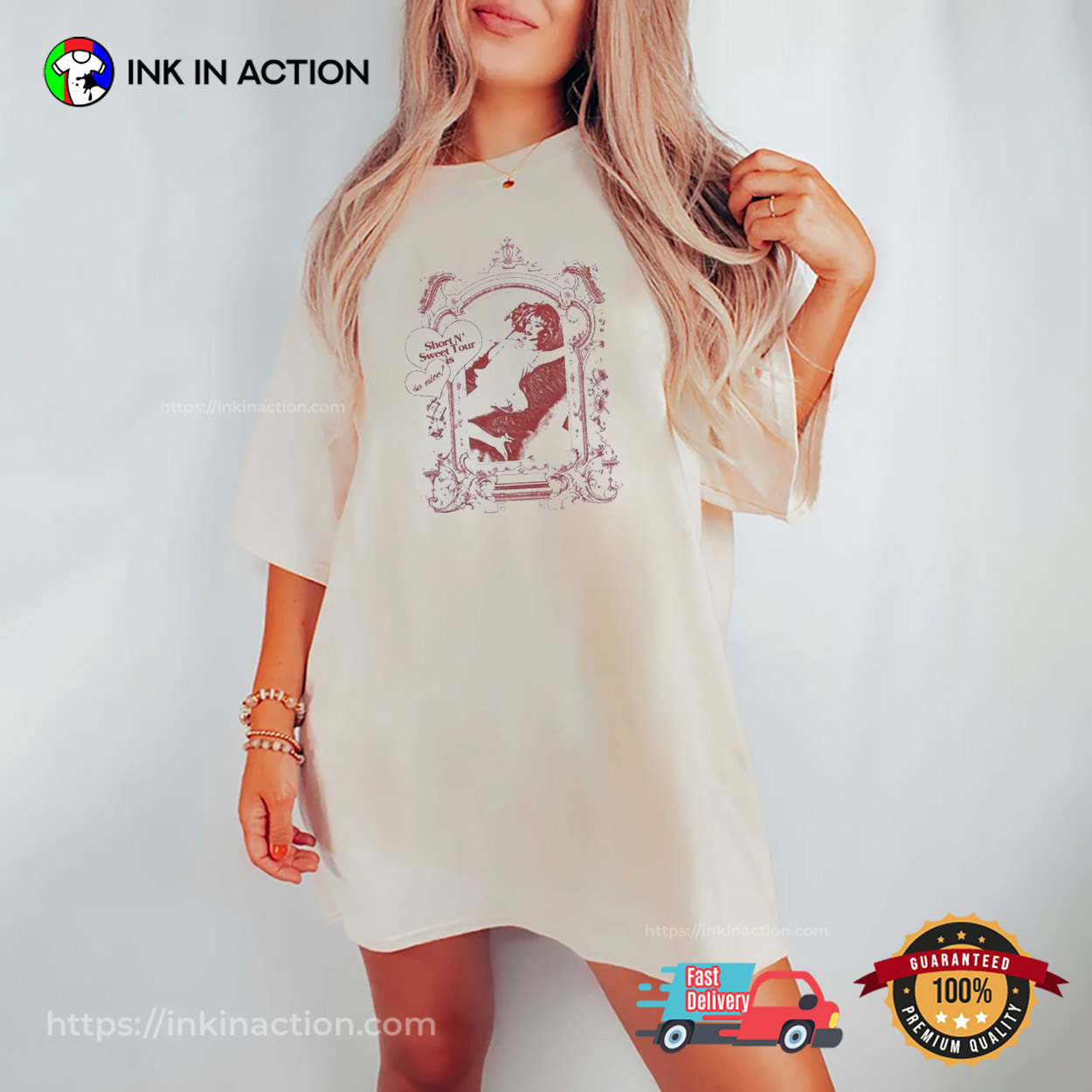 Sabrina Carpenter Short N’ Sweet Tour Is So Nice Retro Comfort Colors T-shirt